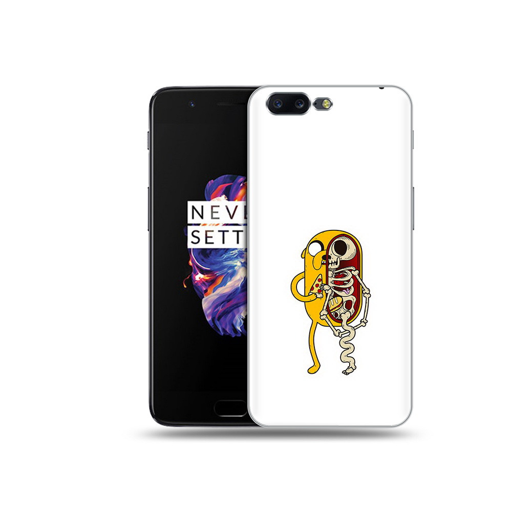 

Чехол MyPads Tocco для OnePlus 5 Джейк скелет, Прозрачный, Tocco