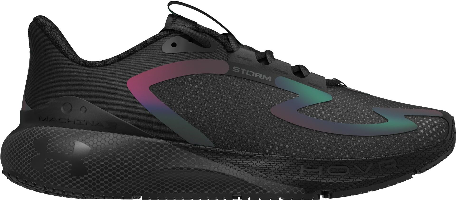 Кроссовки женские Under Armour Ua W Hovr Machina 3 Storm черные 7,5 US