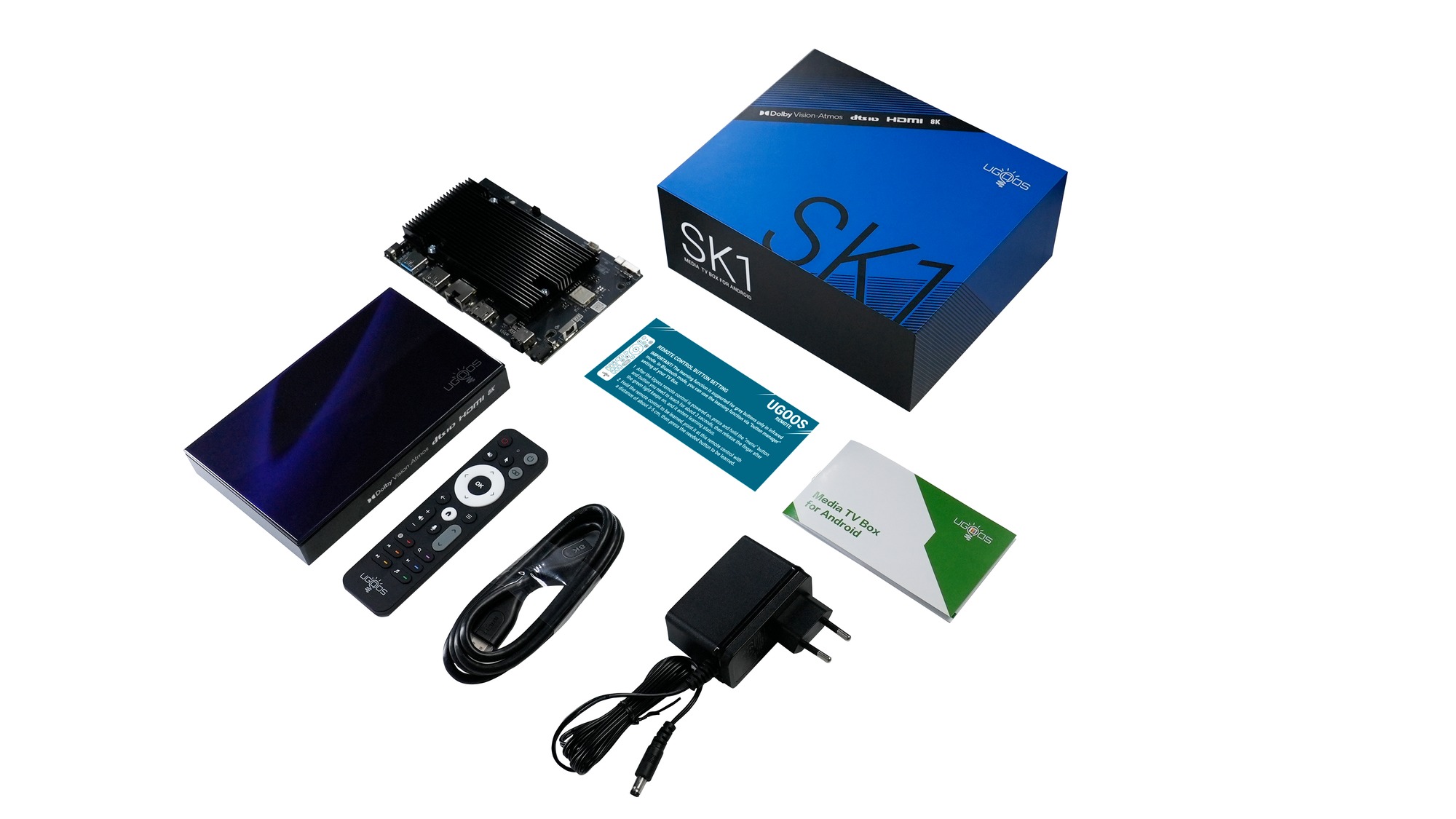 

Медиаплеер UGOOS SK1 S928X-K Black, Черный, SK1 S928X-K