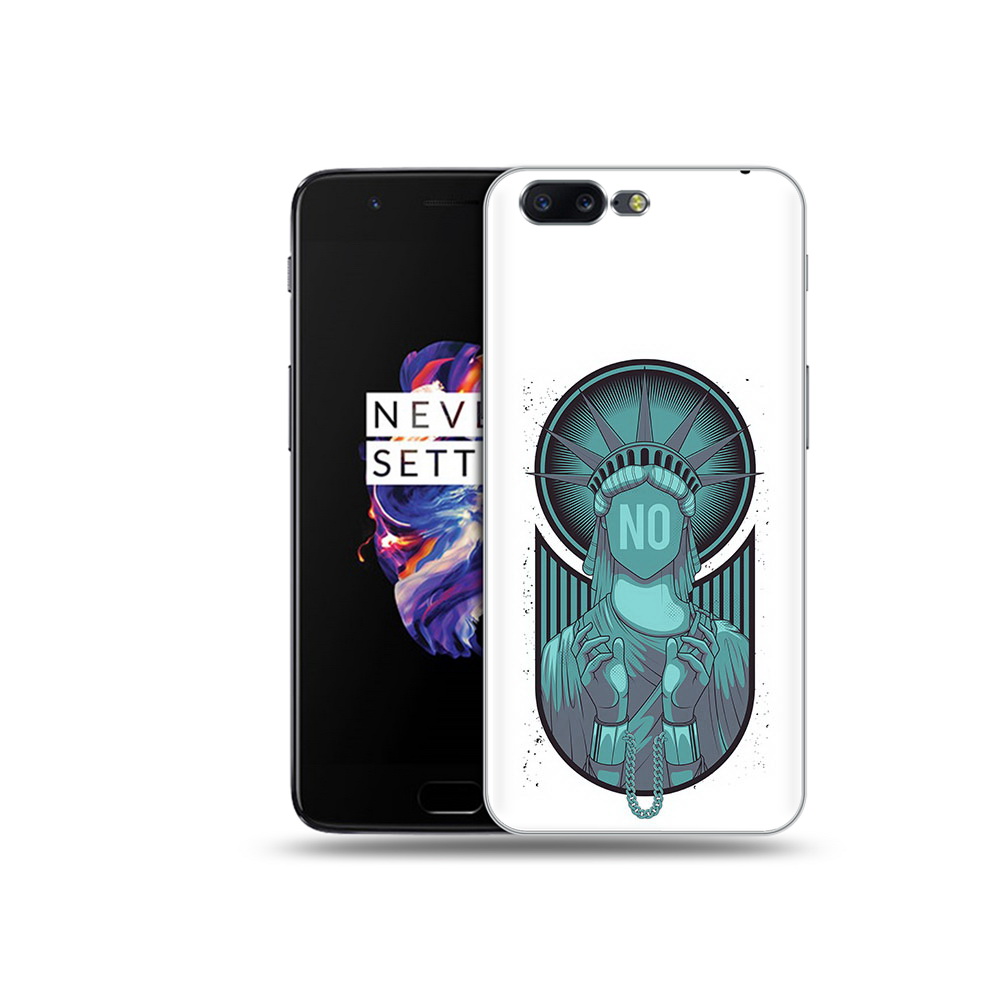 

Чехол MyPads Tocco для OnePlus 5 статуя свободы зеленый, Прозрачный, Tocco