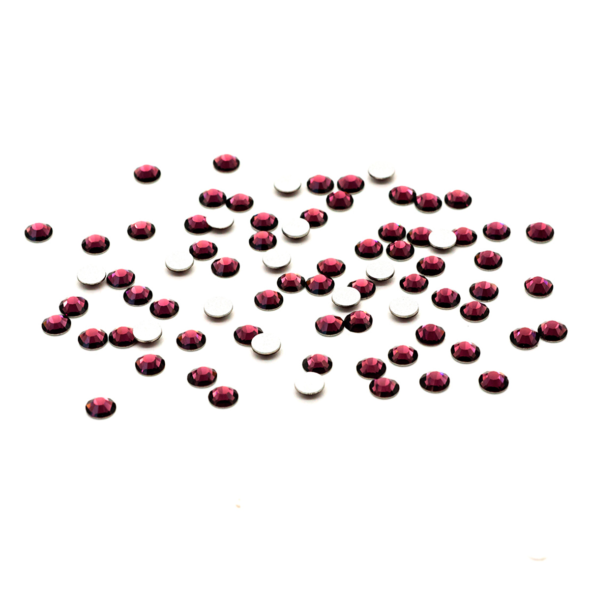 

438-11-612 Стразы без клея Amethyst SS16 80шт Preciosa, Красный