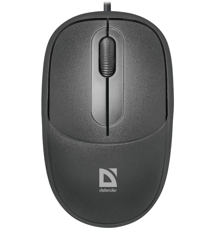 Проводная мышь Defender Datum MS-980 черная 26400₽