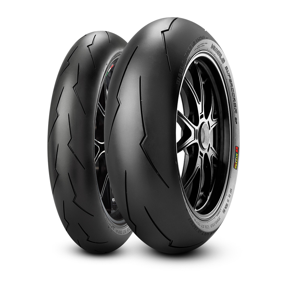 Мотошины 120/70 R17 Pirelli Diablo Supercorsa V4 58W TL Передняя (Front) SP ZR