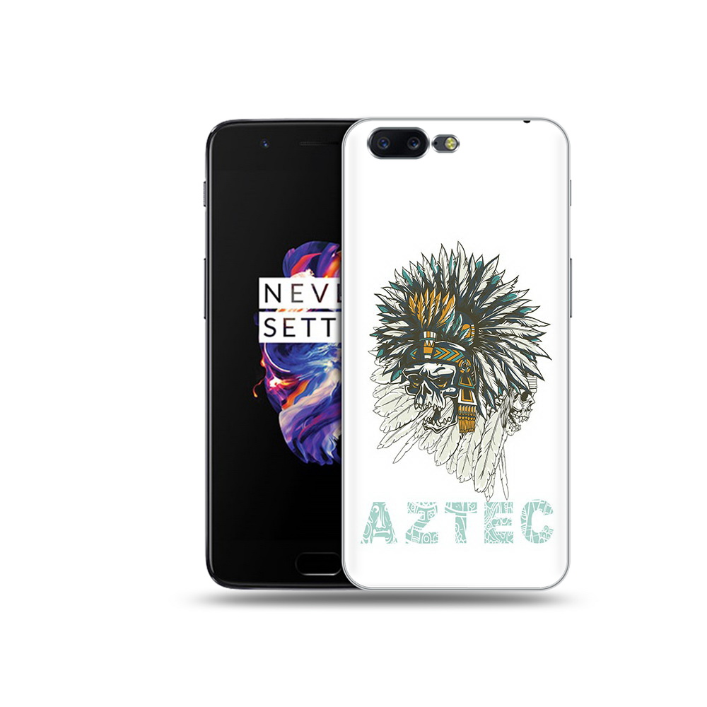 

Чехол MyPads Tocco для OnePlus 5 скелет индеец, Прозрачный, Tocco