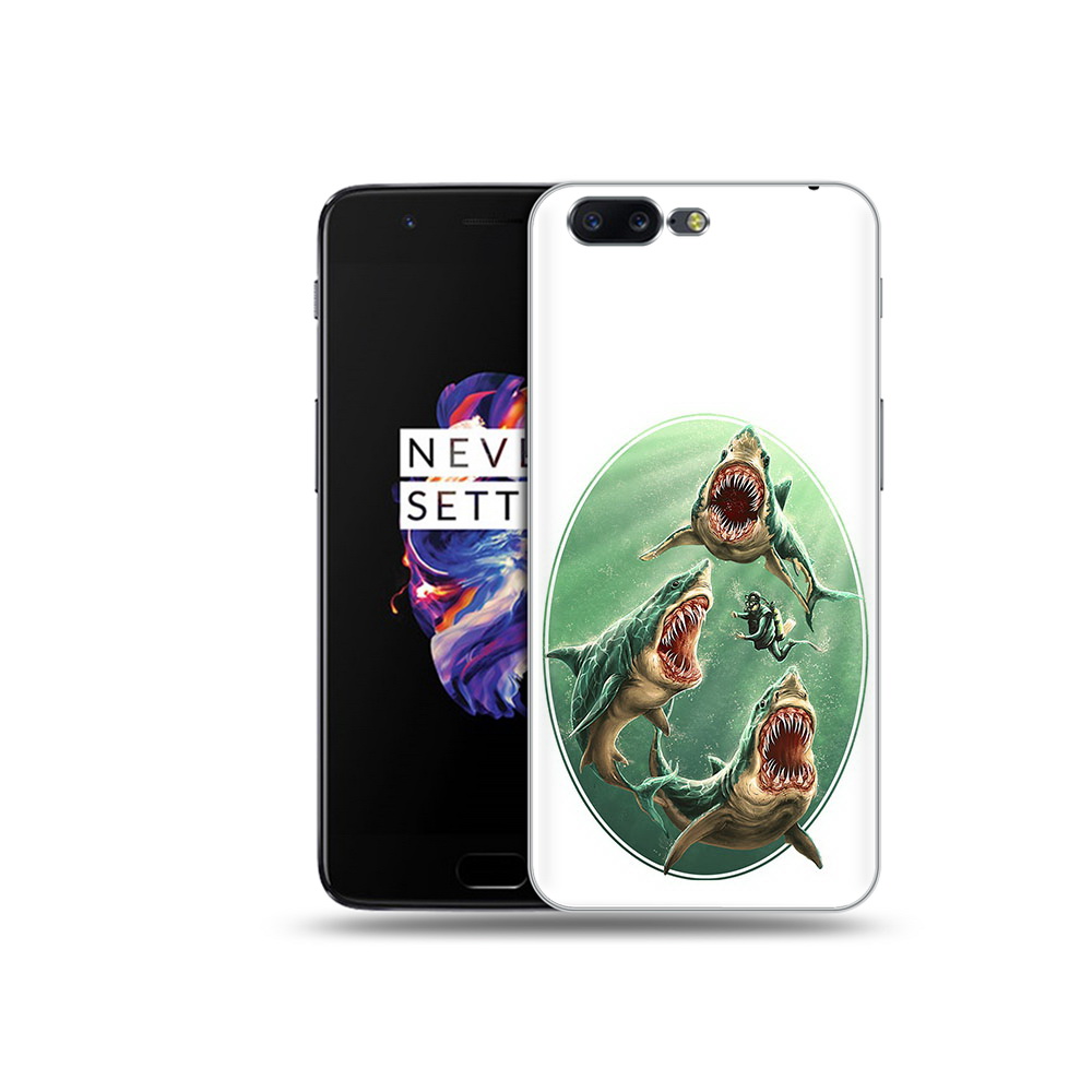 

Чехол MyPads Tocco для OnePlus 5 синяя бездна, Прозрачный, Tocco