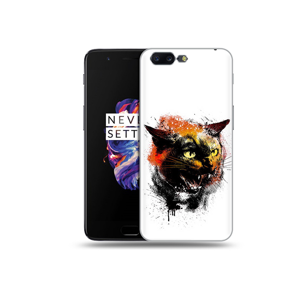 

Чехол MyPads Tocco для OnePlus 5 сиамский кот, Прозрачный, Tocco
