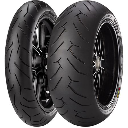 

Мотошины 190/55 R17 Pirelli Diablo Rosso II 75W TL Задняя (Rear) ZR