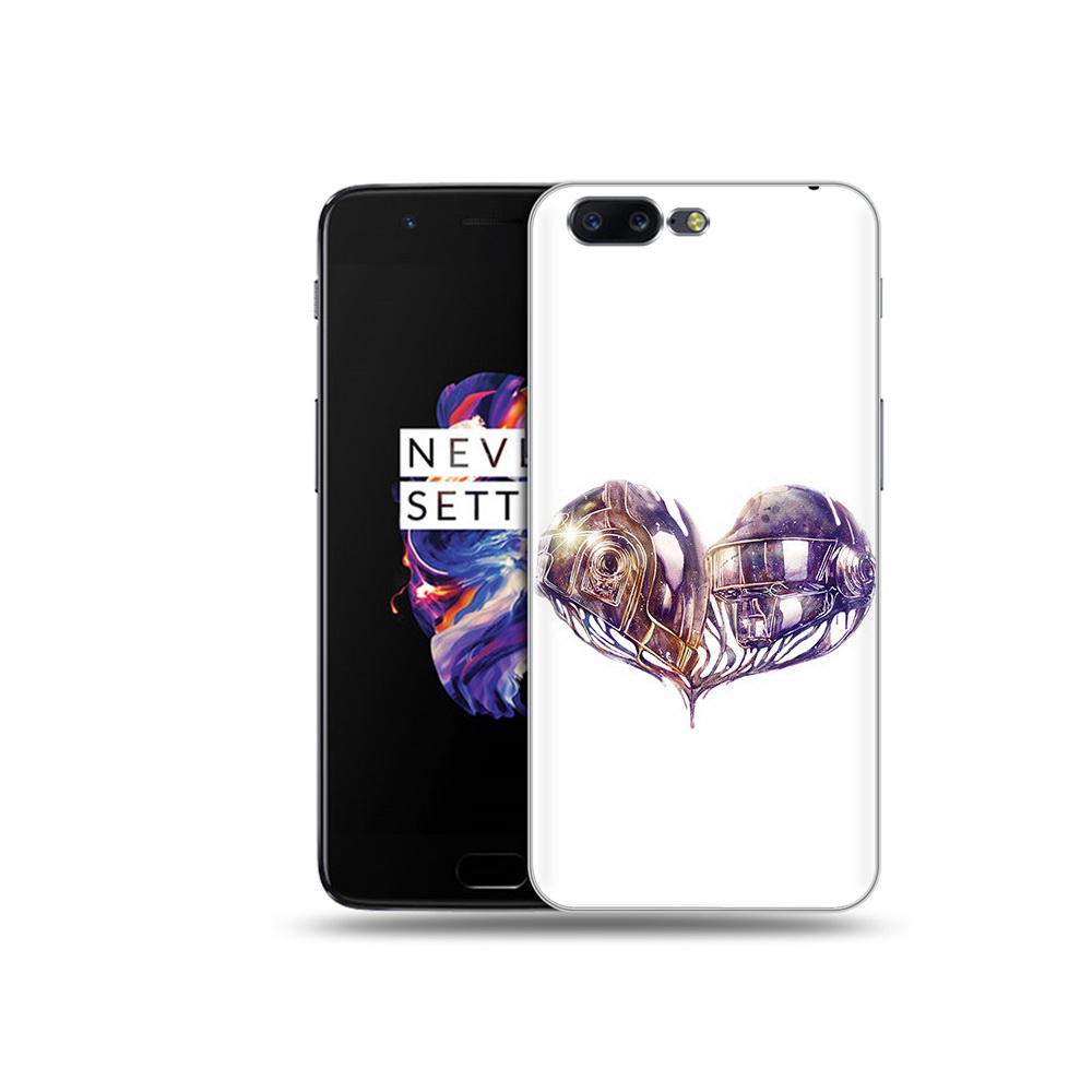 

Чехол MyPads Tocco для OnePlus 5 сердце абстракция, Прозрачный, Tocco