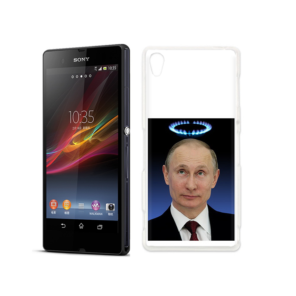 

Чехол MyPads Tocco для Sony Xperia Z святой газ, Прозрачный, Tocco