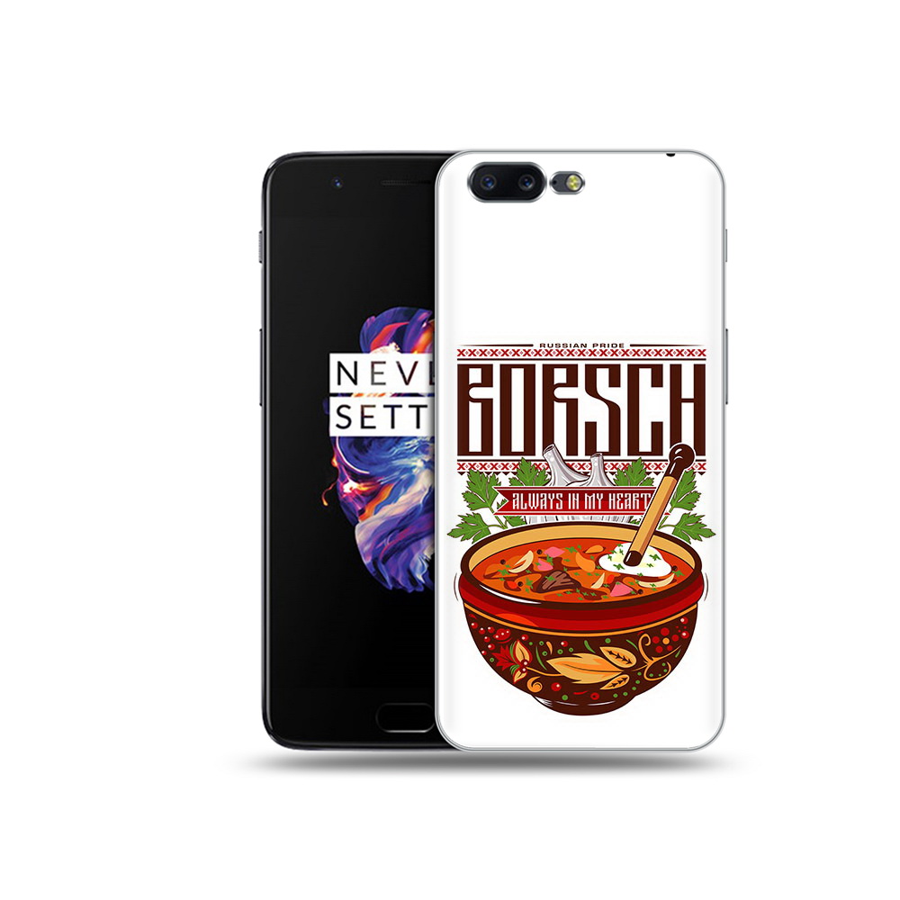 

Чехол MyPads Tocco для OnePlus 5 русский борщ, Прозрачный, Tocco