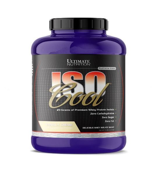 

Протеин сывороточный Ultimate Nutrition, IsoCool 5lb - 2270g Ваниль-сливки