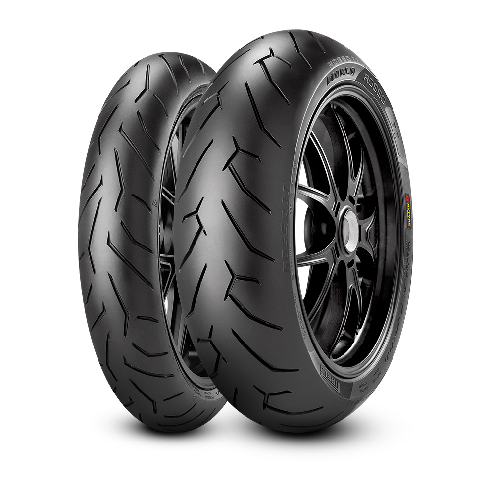 

Мотошины 120/70 R17 Pirelli Diablo Rosso II 58W TL Передняя (Front) K ZR