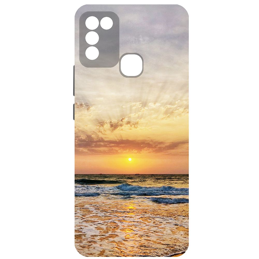 

Чехол-накладка Krutoff Soft Case Индия, Пляжи Гоа для INFINIX Hot 11 Play черный