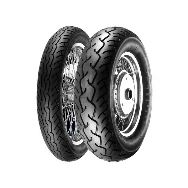 фото Мотошины 100/90 r19 pirelli mt66 57h tl передняя (front)