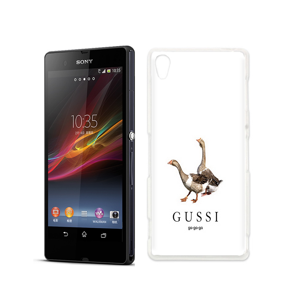 

Чехол MyPads Tocco для Sony Xperia Z Гусси бренд, Прозрачный, Tocco