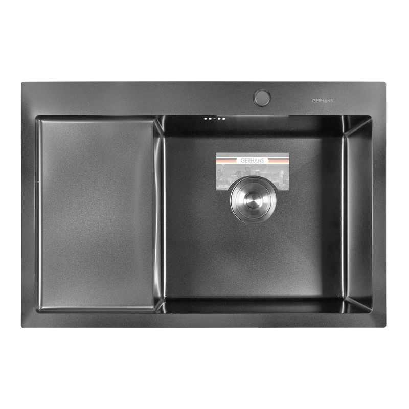Кухонная мойка GERHANS с PVD покрытием 37851В-R из нержавеющей стали