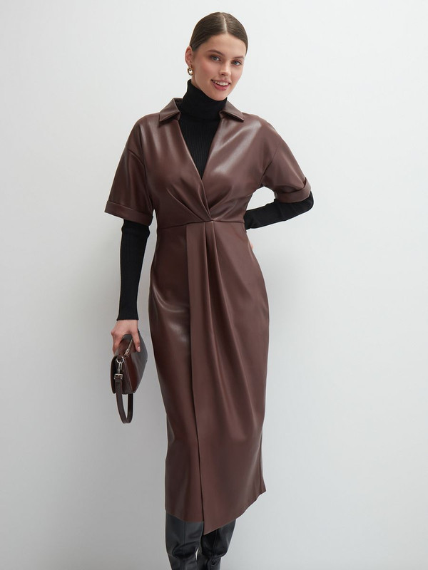 Платье женское Vittoria Vicci 2-23-2-0-0-52823 коричневое L