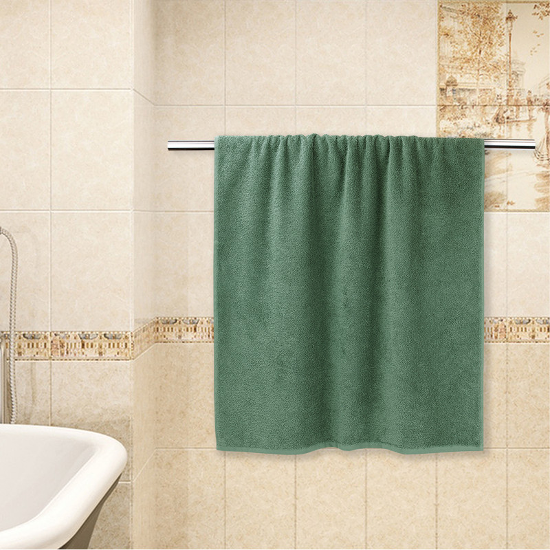 Полотенце махровое банное однотонное 40х70 см для лица, рук, волос в ванную, душ, бассейн