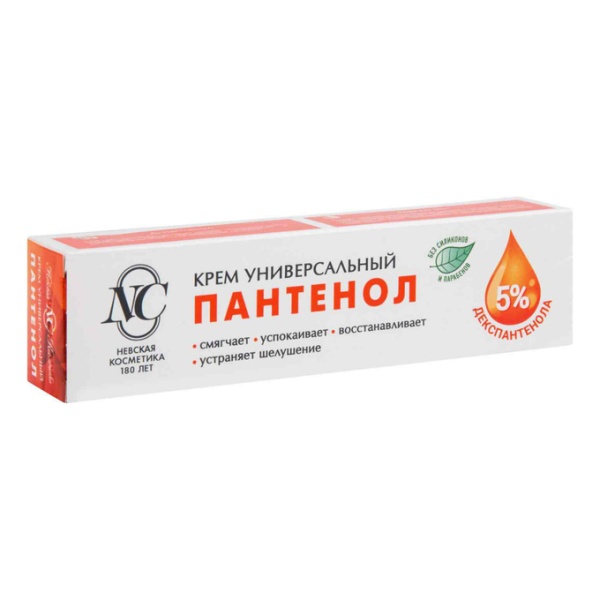 Крем универсальный Невская Косметика Пантенол 40мл 6шт
