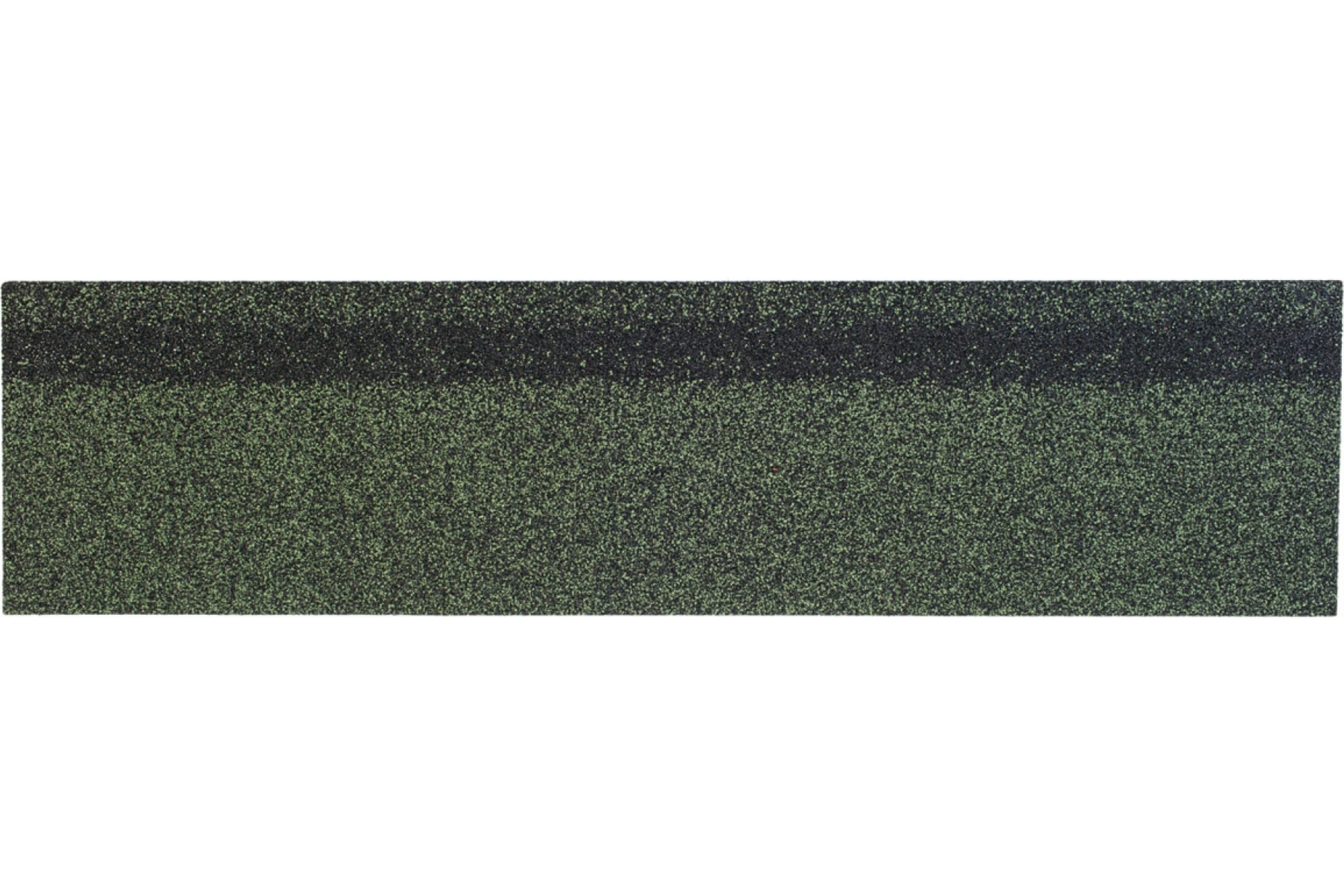 Коньково-карнизная гибкая черепица Технониколь зеленый микс TN696534