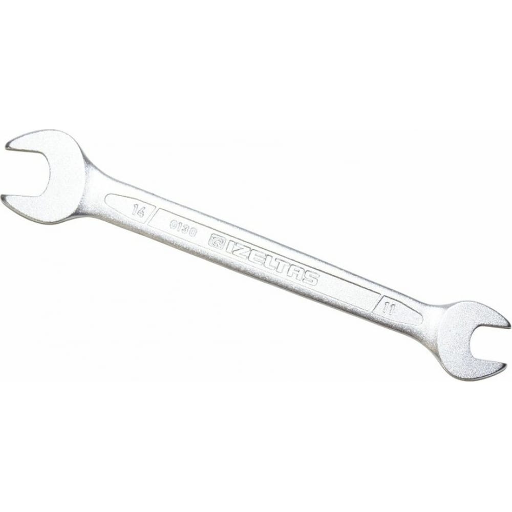 Рожковый ключ IZELTAS удлиненный, 11x14 мм, длина 172 мм, 0130011114