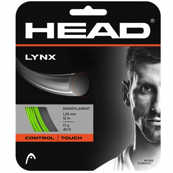 

Струна для тенниса HEAD 12m Lynx Prepacked, Light Green, 1.25, 12m Lynx Prepacked