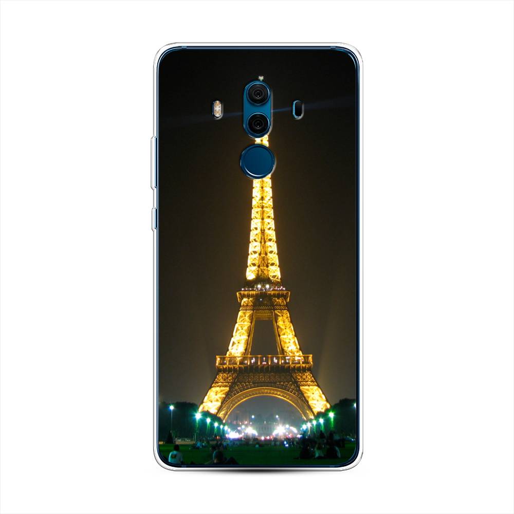 

Чехол на Huawei Mate 10 Pro "Париж 2", Желтый;серый, 63450-2