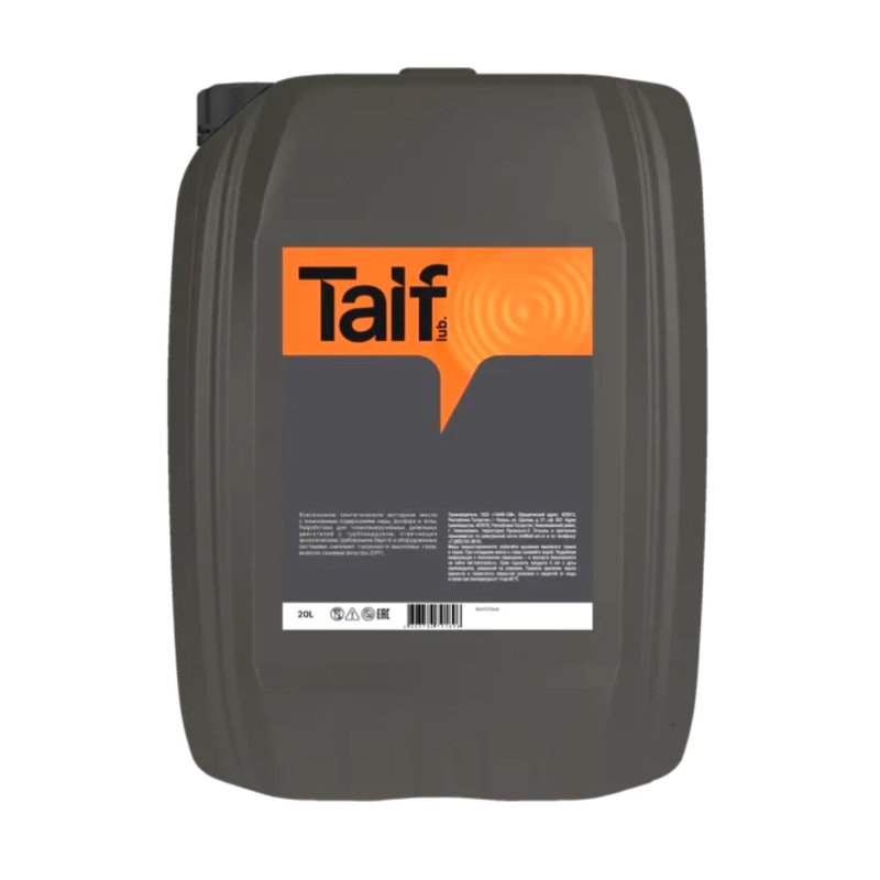 Моторное масло Taif синтетическое Tact 10W40 20л