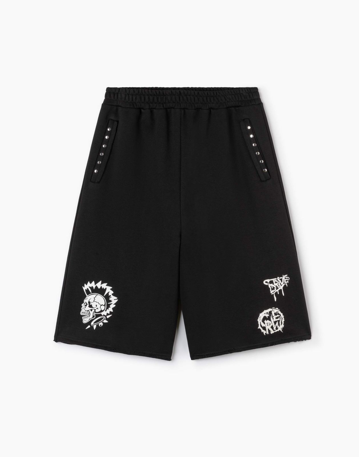 

Спортивные шорты для мальчика Gloria Jeans BSH007800 черный 12-14л/164, BSH007800