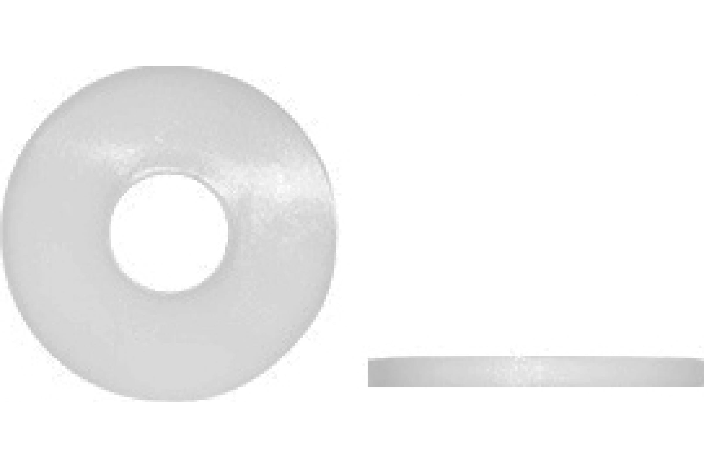 DINFIX D 6 Шайба плоская (увеличенная) полиамидная (пластиковая) DIN 9021 (10 шт) 00-00001