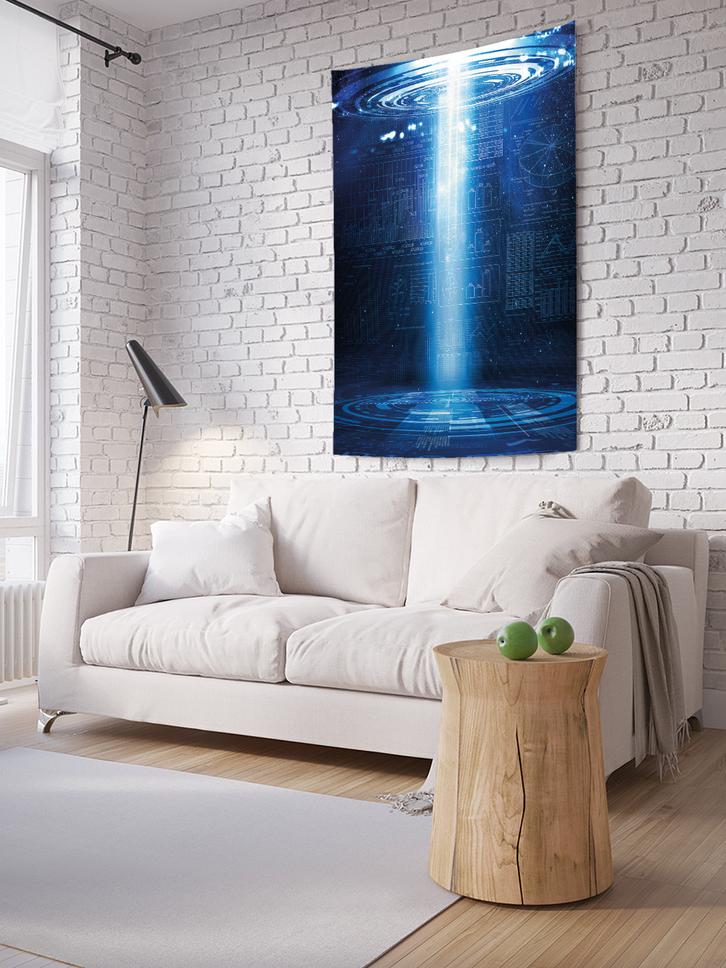 

Вертикальное фотопанно на стену JoyArty Технолуч 150x200 см, Технолуч