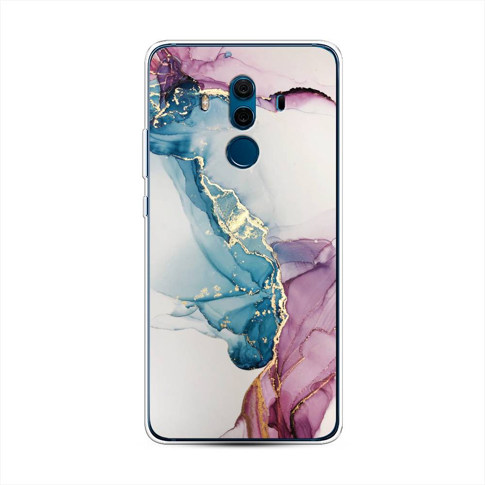 

Чехол на Huawei Mate 10 Pro "Розовые разводы рисунок", 63450-3