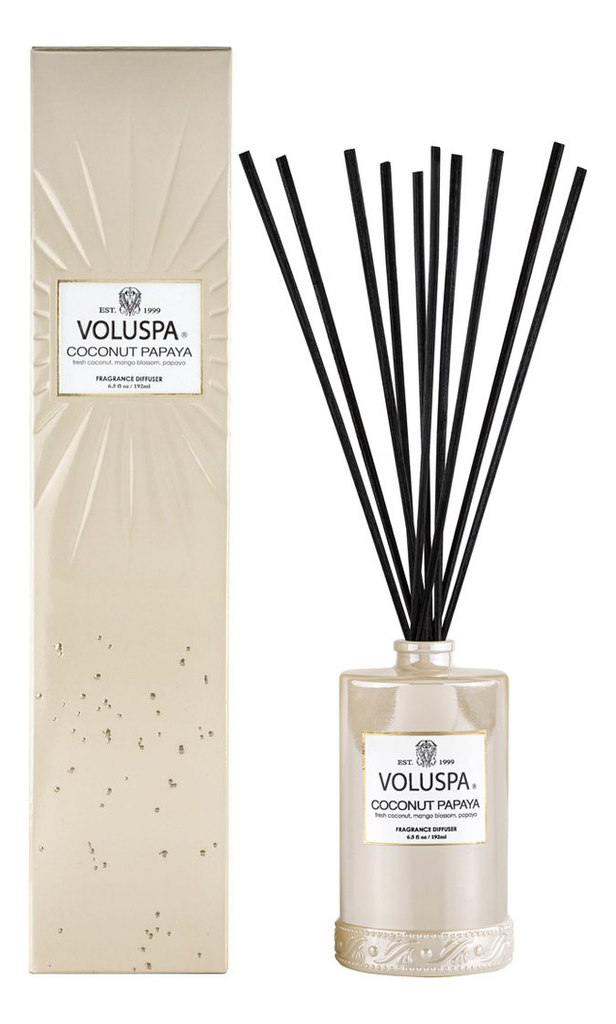 

Аромадиффузор VOLUSPA Coconut Papaya (кокос и папайя) 192мл, 390510