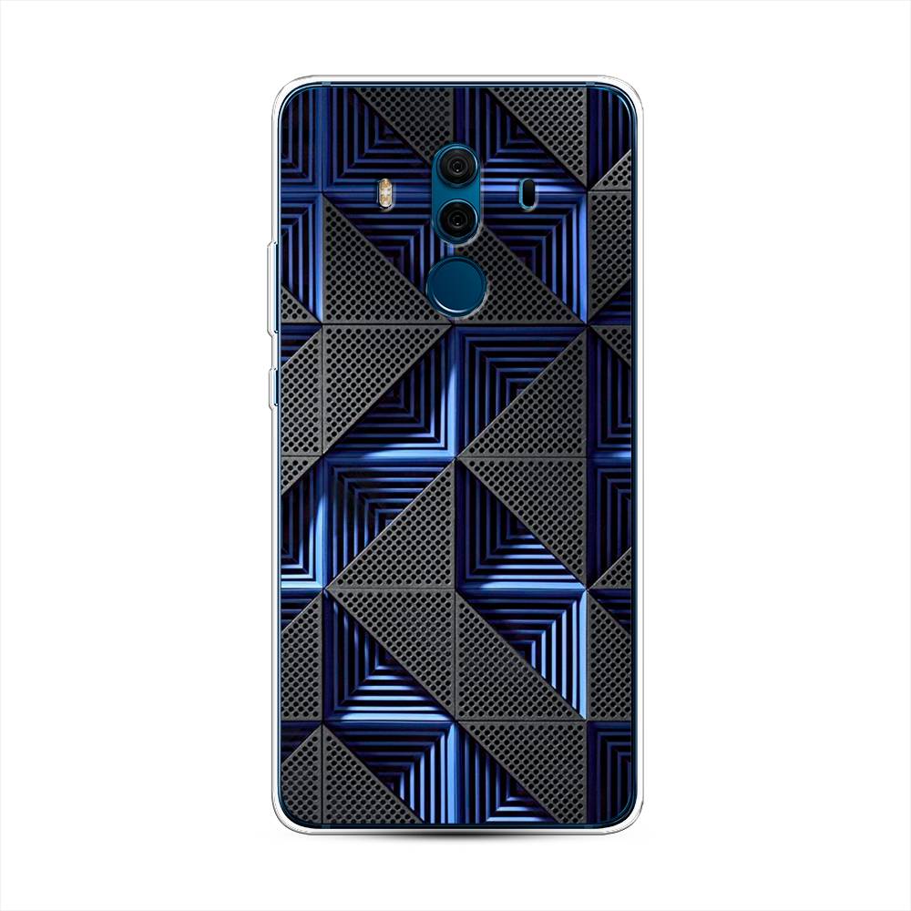 

Чехол на Huawei Mate 10 Pro "IBM", Серый;синий, 63450-3
