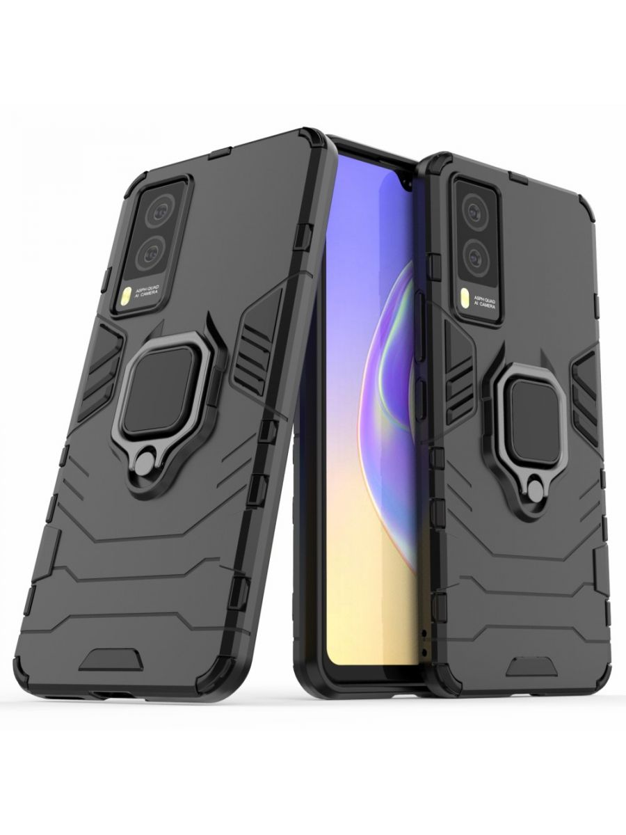

Чехол Ring для смартфона Vivo V21e черный