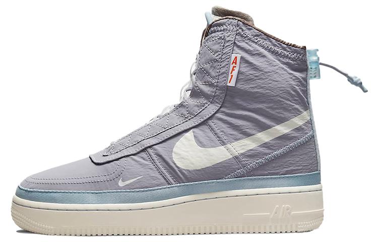 

Кеды унисекс Nike Air Force 1 Shell PU серые 36 EU, Серый, Air Force 1 Shell PU