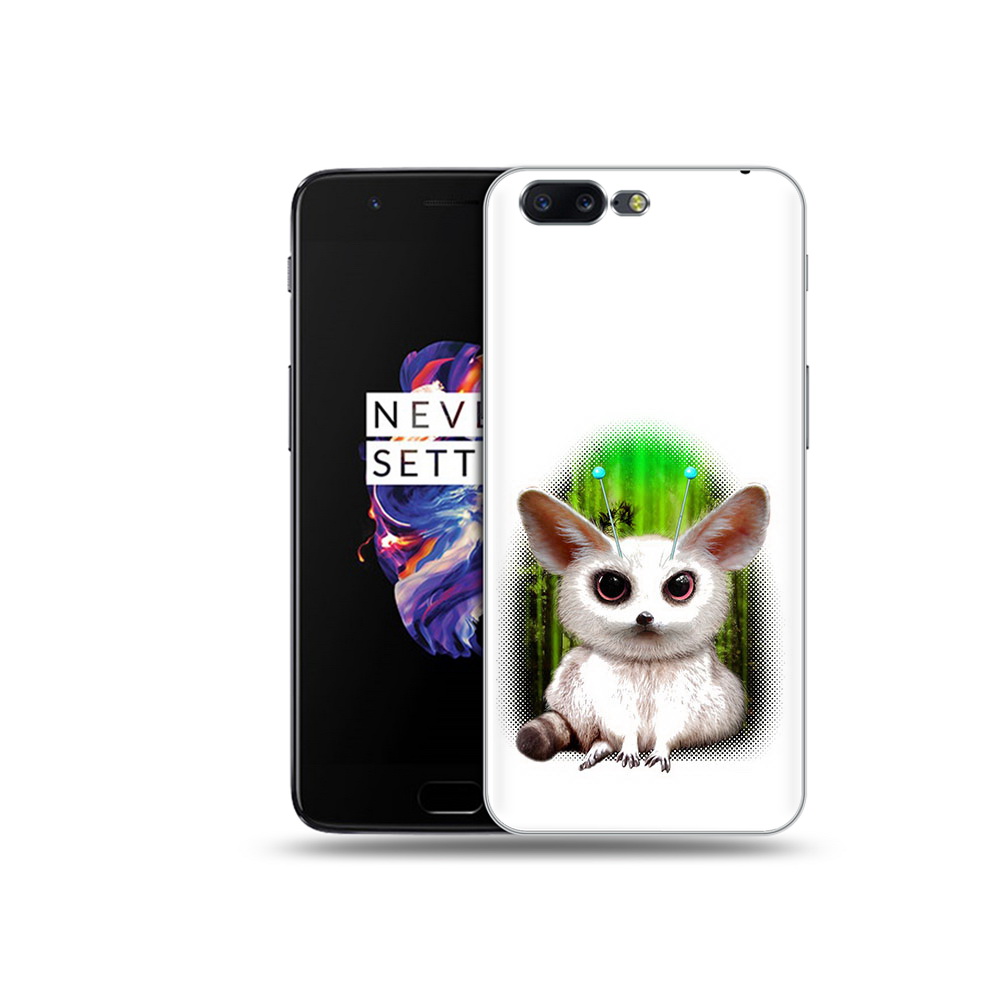 

Чехол MyPads Tocco для OnePlus 5 пушистое животное, Прозрачный, Tocco