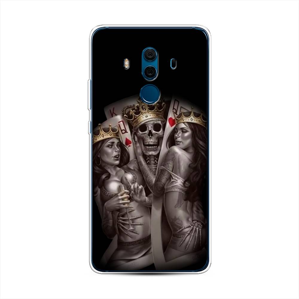 фото Чехол на huawei mate 10 pro "карты король и королевы" case place