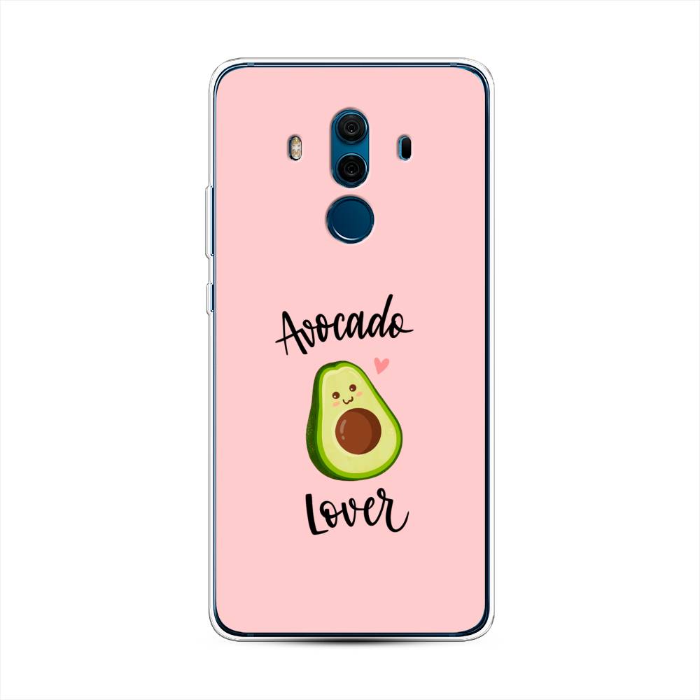 

Чехол на Huawei Mate 10 Pro "Avocado lover", Розовый;зеленый, 63450-6