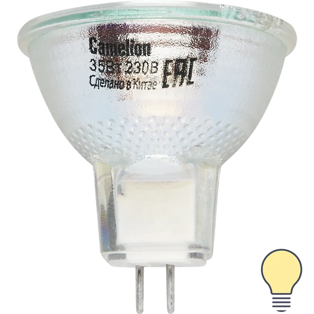 

Лампа галогенная Camelion JCDR GU5.3 35 Вт