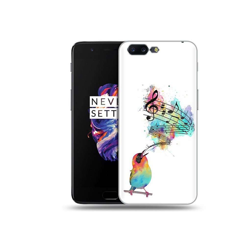 

Чехол MyPads Tocco для OnePlus 5 певчая птичка, Прозрачный, Tocco