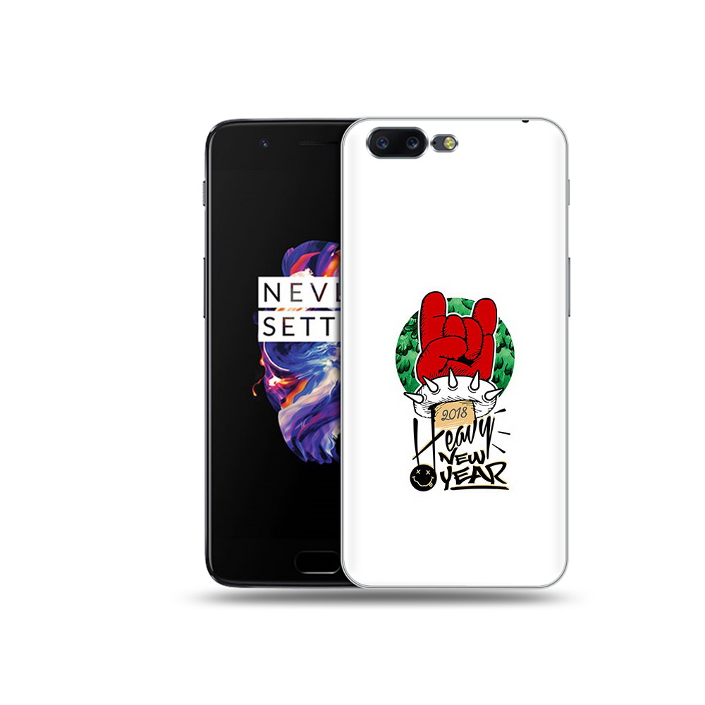 

Чехол MyPads Tocco для OnePlus 5 Гангстер новый год, Прозрачный, Tocco