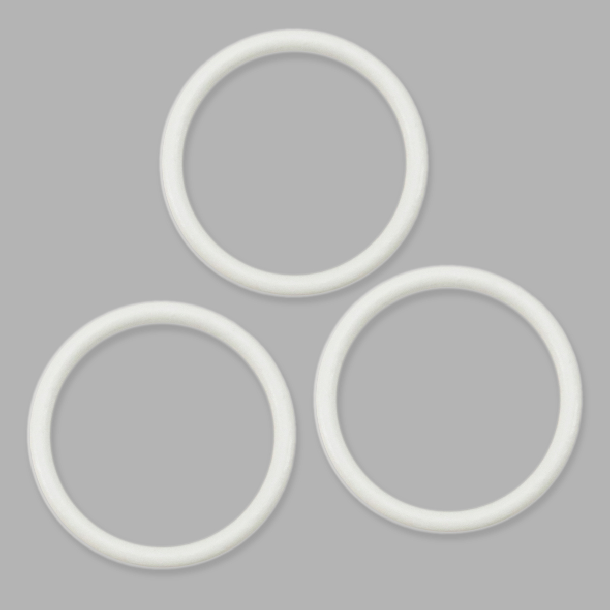 Кольцо для бюстгальтера Arta-F, 2976, 18 мм, металл (004 приглушенный белый), 50 шт