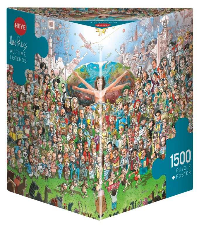 

Пазл Heye Легенды на все времена 1500 деталей, Легенды на все времена