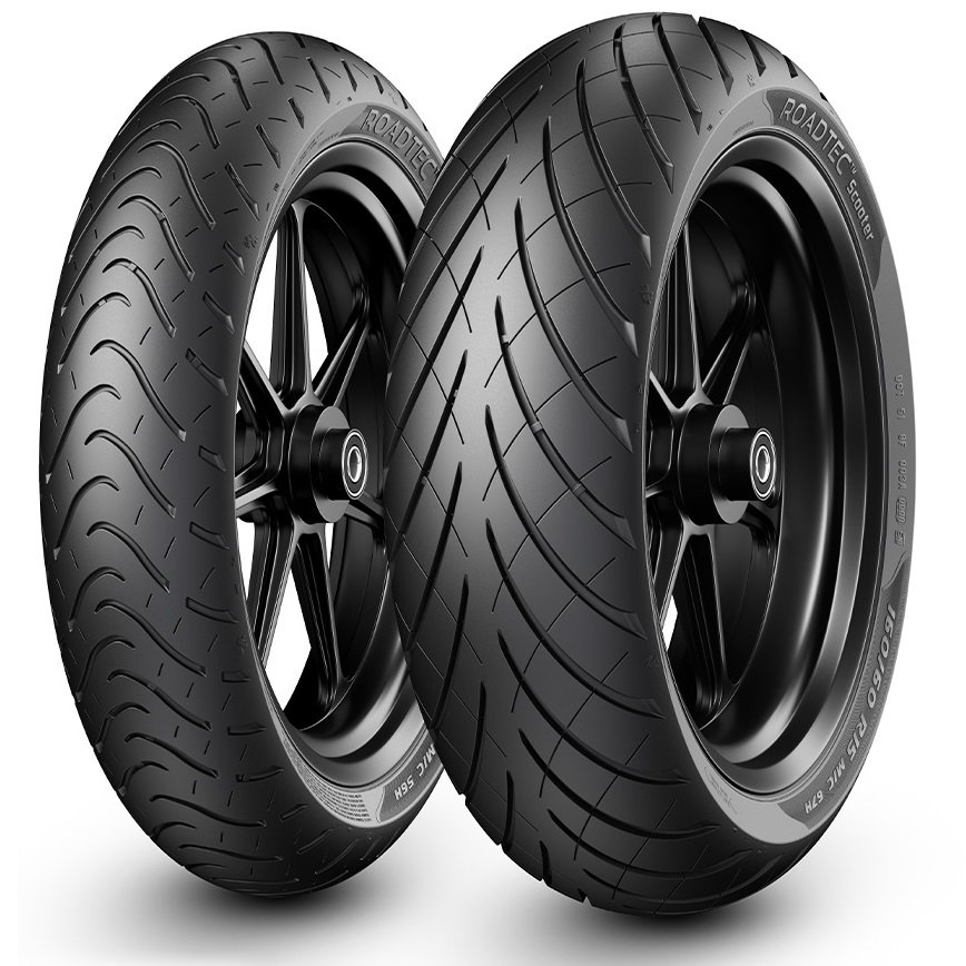 

Мотошины 90/90 R14 Metzeler Roadtec Scooter 46P TL Передняя (Front)