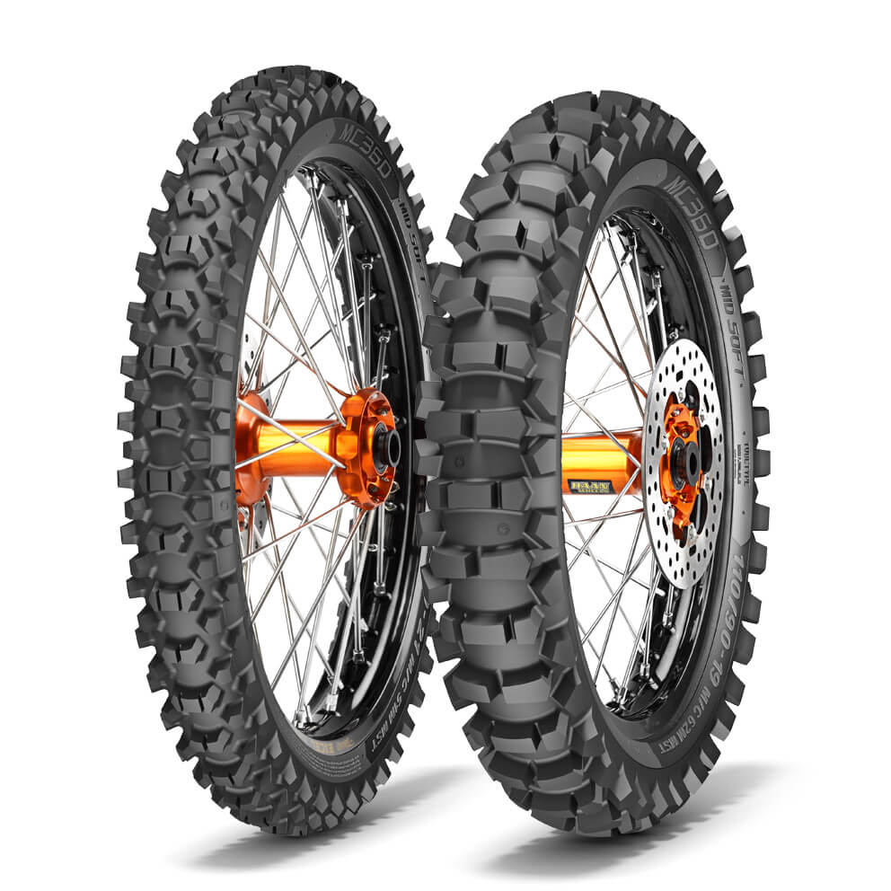 

Мотошины 110/100 R18 Metzeler MC360 MID SOFT 64M TT Rear