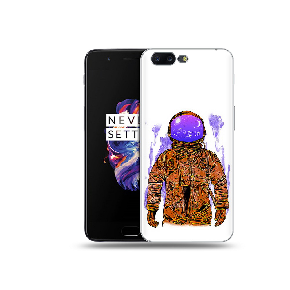

Чехол MyPads Tocco для OnePlus 5 нарисованный мужчина в скафандре, Прозрачный, Tocco