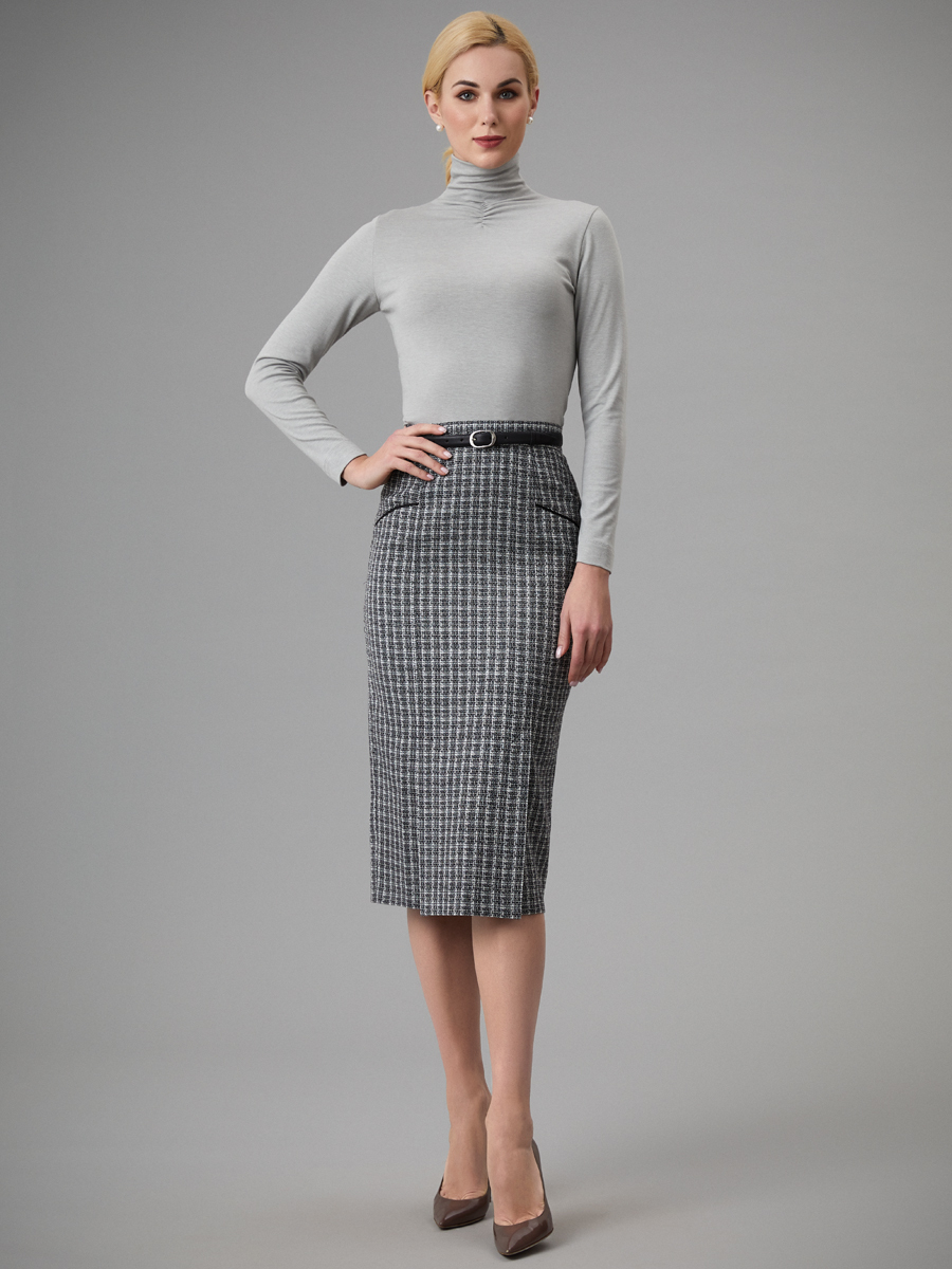 

Юбка женская Арт-Деко U-682 черная 44 RU, Черный, U-682