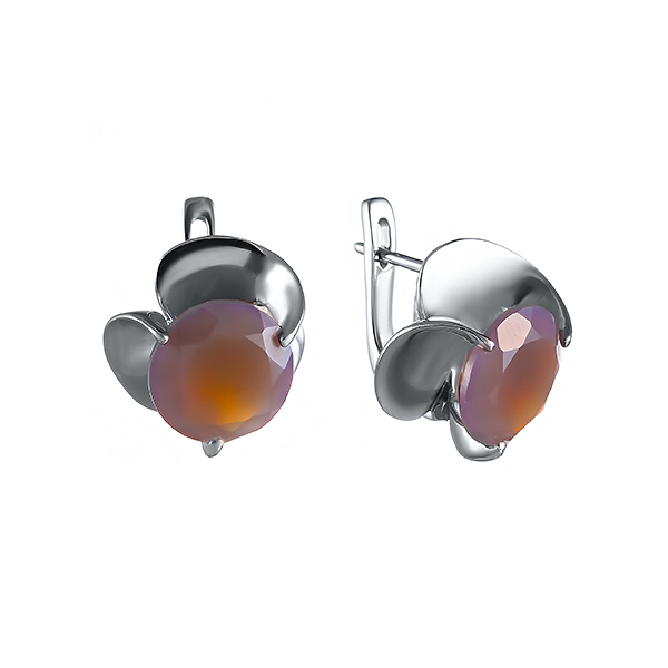 

Серьги из серебра с халцедоном Element47 GRE622_SR_CH_WG, GRE622_SR_CH_WG
