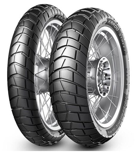 фото Мотошины 130/80 r17 metzeler mce karoo street 65v tl задняя (rear) m+s r